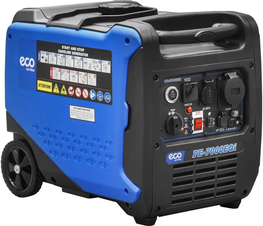 Бензиновый генератор ECO PE-7000EQi – фото товара