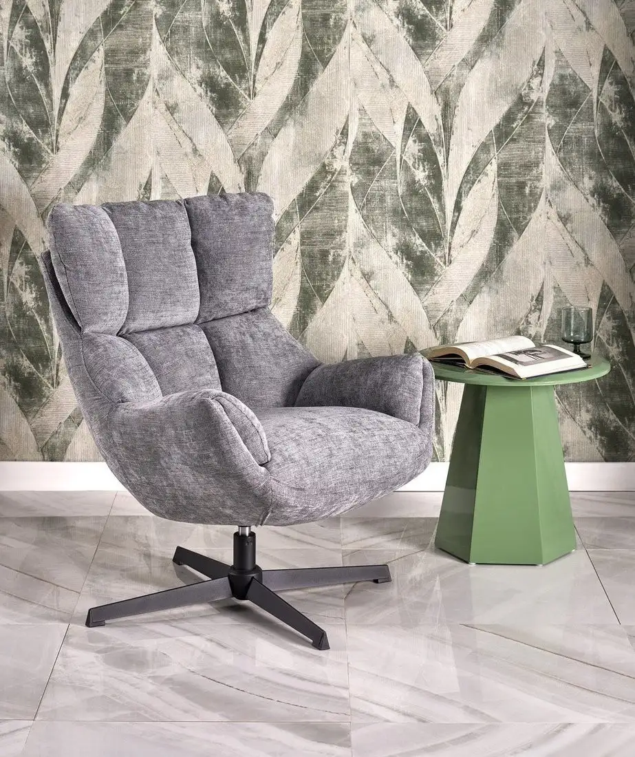 Интерьерное кресло Halmar Orinoko (серый) – фото товара