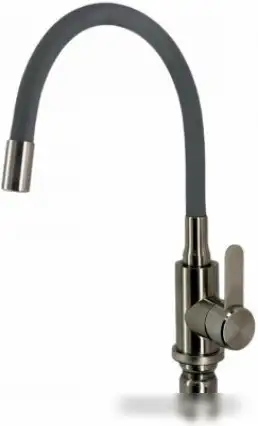 Кухонная мойка БелЭворс Rio + смеситель W74004-9 + дозатор L405-1 (серый/сатин) - фото товара