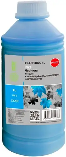 Чернила CACTUS CS-I-PFI107C-1L – изображение в каталоге
