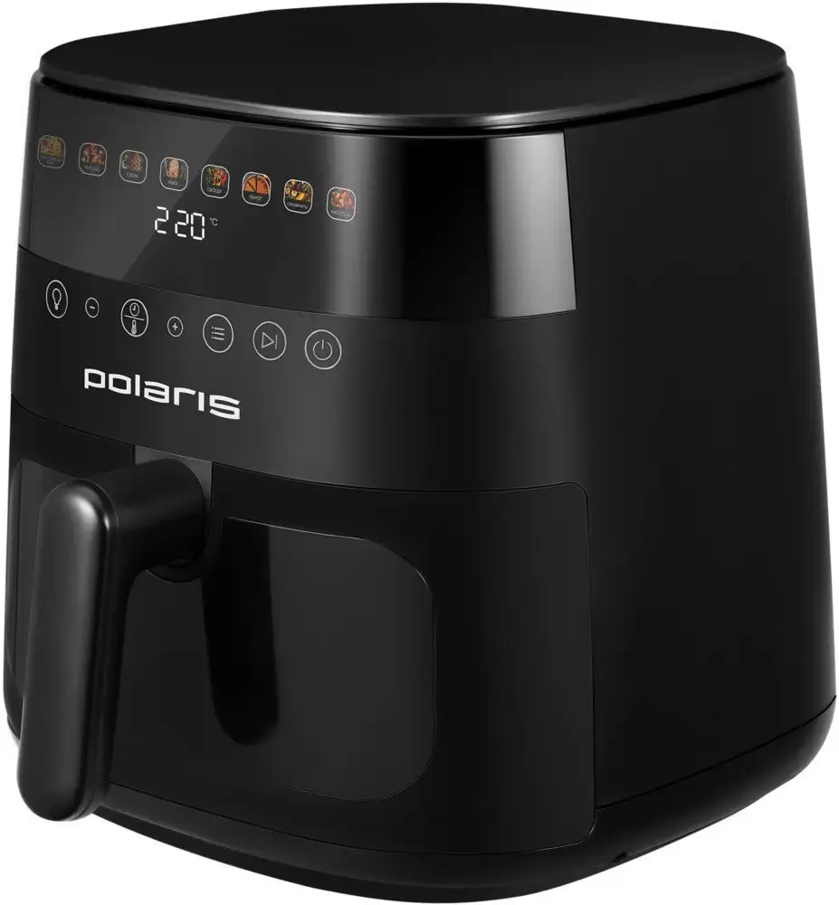 Аэрогриль (аэрофритюрница) Polaris PAF 8003W Wi-Fi IQ Home (черный) – фото товара