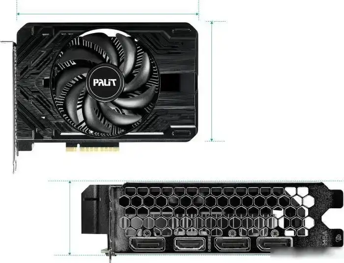 Видеокарта Palit GeForce RTX 4060 StormX – фото товара