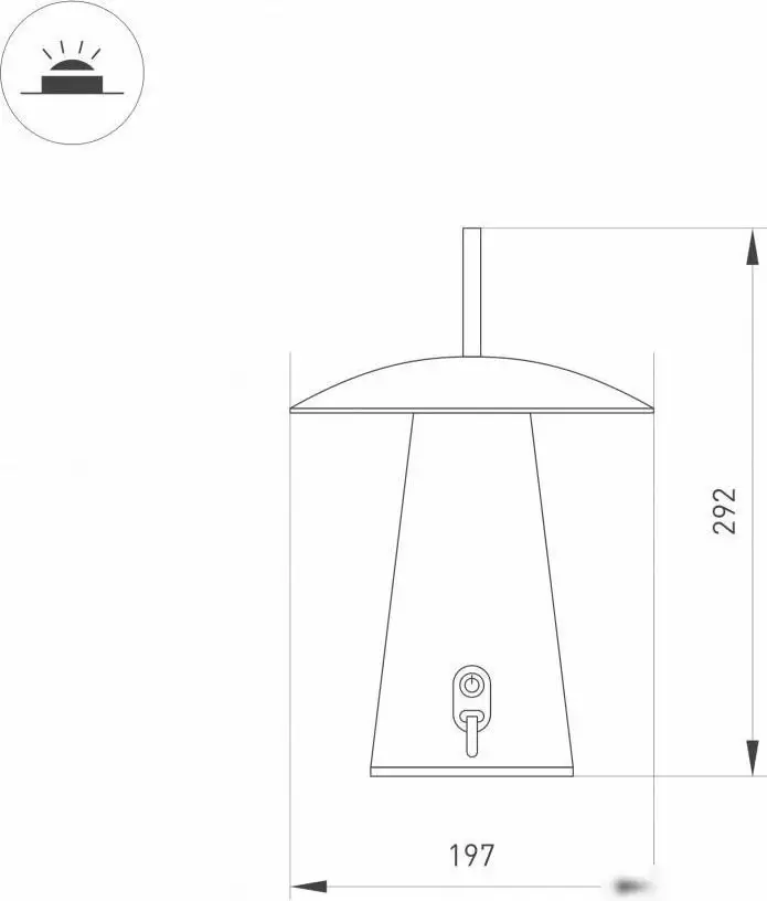 Уличный настенный светильник Arlight SP-Patio-Tab-2W Warm3000 030051 – фото товара