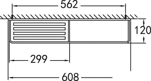 Полка для полотенца Cezares Maxima CZR-F-8916 – фото товара