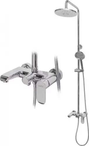 Душевая система Hansberge H5033 (хром) - изображение в каталоге