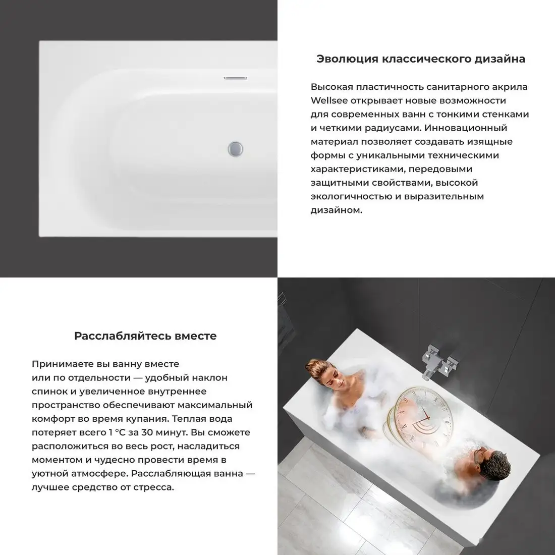 Ванна Wellsee Dream For More 181x90 237901000 (встраиваемая ванна белый глянец) - фото товара