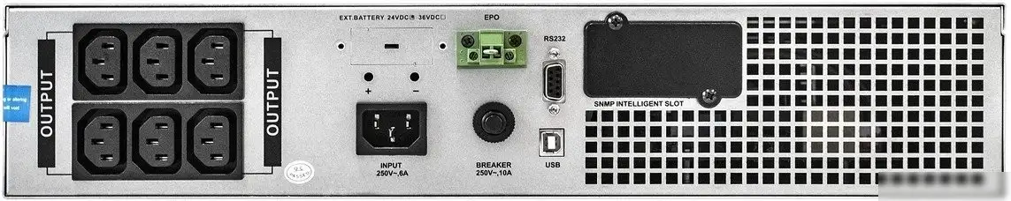 Источник бесперебойного питания ExeGate PowerExpert ULS-1000.LCD.AVR.C13.USB.RS232.SNMP.2U – фото товара