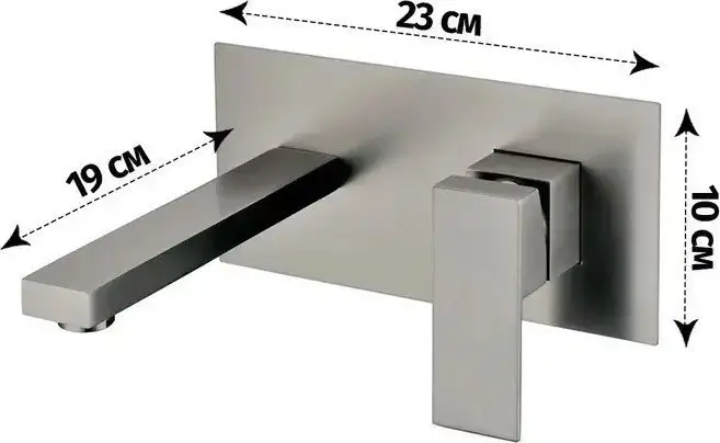 Смеситель Grocenberg GB588 (графит) - фото товара