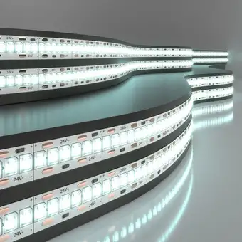 Светодиодная лента Elektrostandard 24V 24W 240Led 2835 IP20 холодный белый a052981 – изображение в каталоге