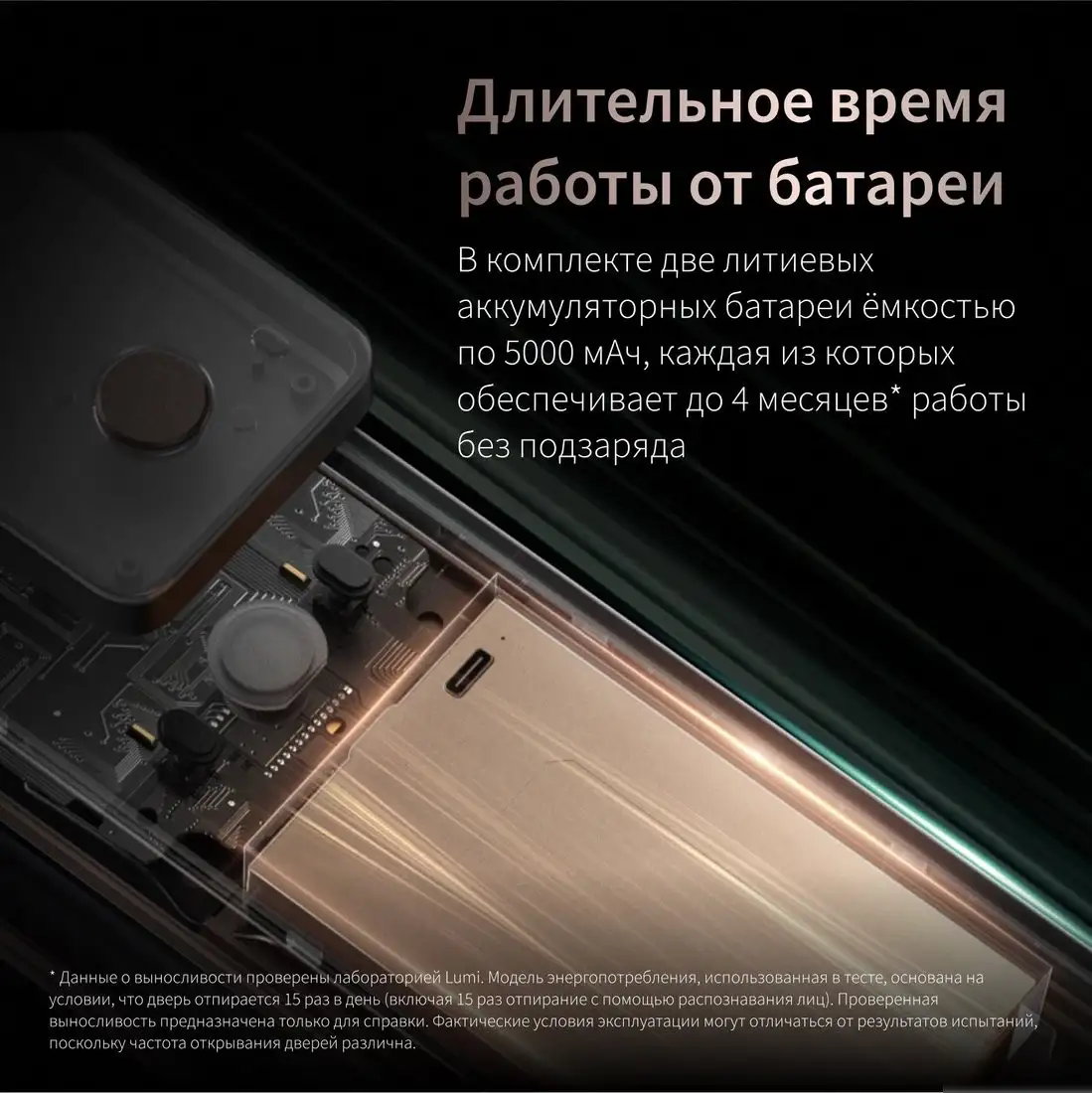 Дверной замок Aqara Smart Lock D200i ML-D01D – фото товара