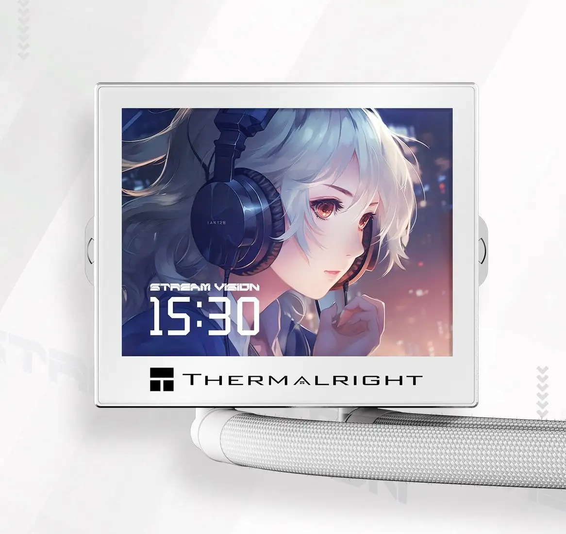 Система жидкостного охлаждения для процессора Thermalright Stream Vision 360 (белый) – фото товара