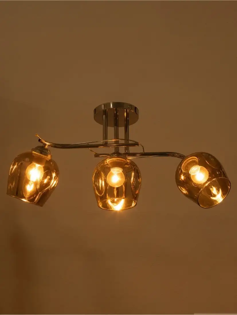 Люстра средней высоты BayerLux Муза 10666503 (хром) – фото товара