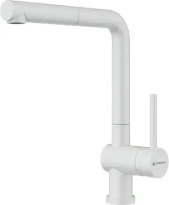 Смеситель Omoikiri Akashi-S WH (белый) - изображение в каталоге