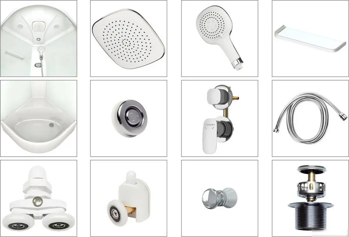 Душевая кабина Domani-Spa Delight Slim 88 High DS01DS88HWM00 - фото товара