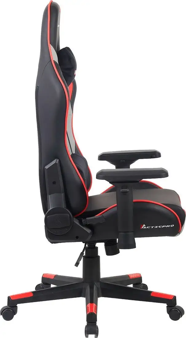 Игровое (геймерское) кресло Evolution Tactic PRO Special edition D1 (черный/серый/красный) – фото товара