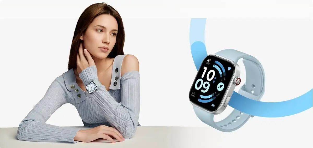 Умные часы Xiaomi Redmi Watch 6 M2523W1 (голубой, международная версия) – фото товара