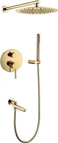 Душевая система Grocenberg GB5099GO-1 (золото глянец) - изображение в каталоге