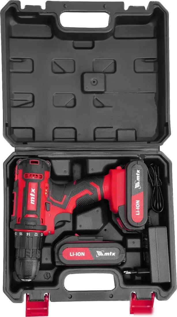 Дрель-шуруповерт MTX CDS-20 (с 2-мя АКБ, кейс) – фото товара