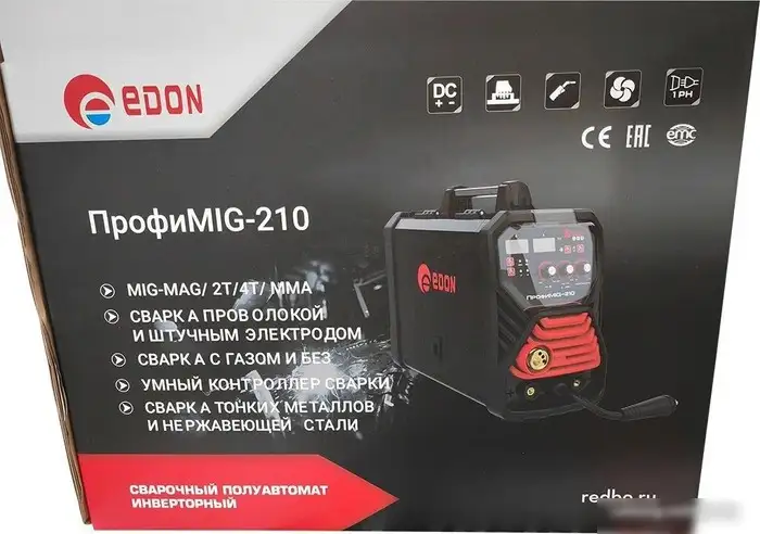 Сварочный инвертор Edon ПрофиMIG-210 – фото товара
