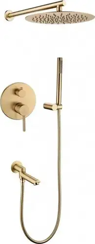 Душевая система Grocenberg GB5099MG-1 (золото матовый) - изображение в каталоге