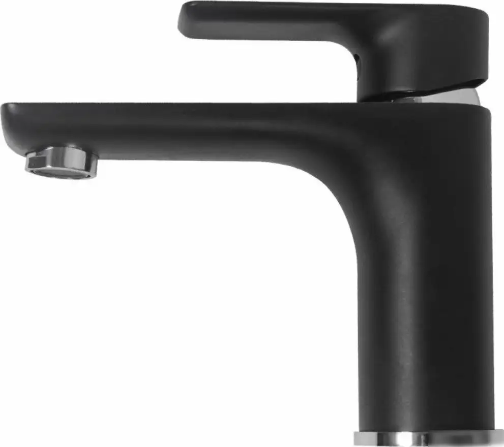 Смеситель Hansberge H1099 (черный хром) - фото товара