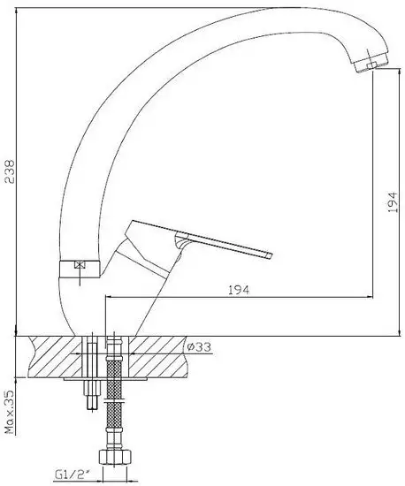 Смеситель Esko St.-Petersburg SPb 03 - фото товара