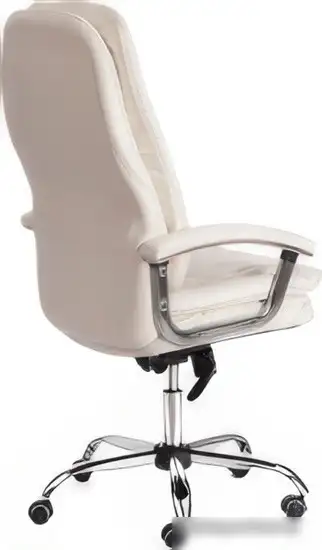 Кресло TetChair Softy Lux (кожзам, белый) – фото товара