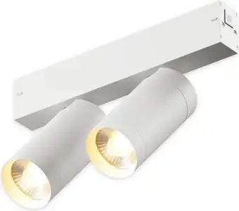 Трековый светильник AM Group Plain Cylinder AM590 2X10W 3000K WH – изображение в каталоге