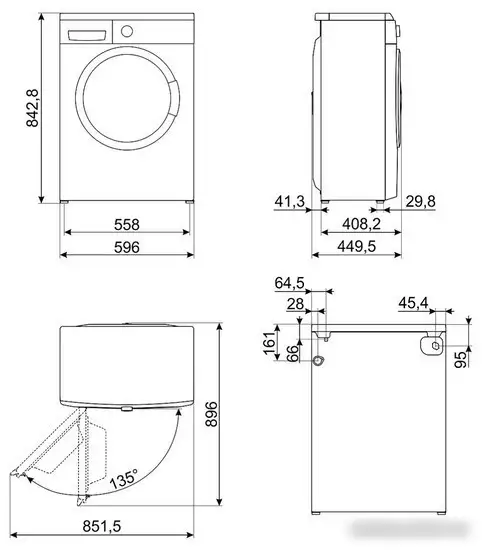 Стиральная машина Smeg LBW62PCIT - фото товара