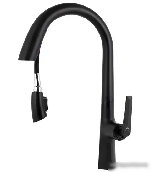 Смеситель Kaiser Strike 09066-2 (черный матовый) - фото товара