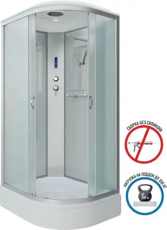 Душевая кабина Niagara NG-33194-14LP 110x90 (матовое стекло) - изображение в каталоге