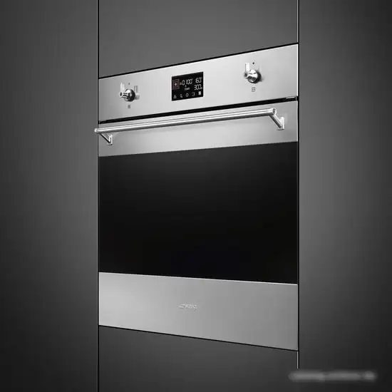 Электрический духовой шкаф Smeg SO6302M2X - фото товара