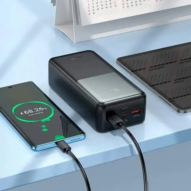 Внешний аккумулятор Hoco J136B 30000mAh (черный) – фото товара