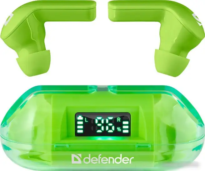Наушники Defender Twins 916 (зеленый) – фото товара