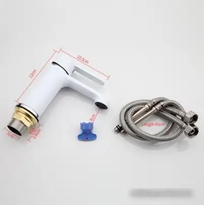 Смеситель FRAP F1041 (белый) - фото товара