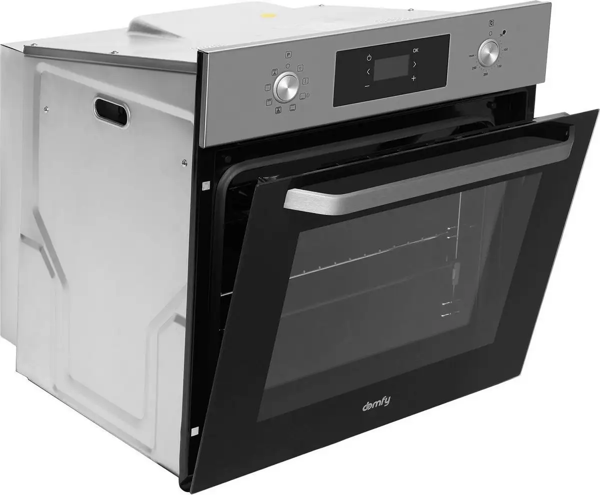 Электрический духовой шкаф Domfy DM6642EO IX - фото товара