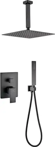 Душевая система Grocenberg GB5089BL-4 (черный матовый) - изображение в каталоге