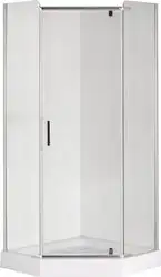 Душевой уголок Saniteco SN-900-6 (90х90) - предпросмотр изображения Душевой уголок Saniteco SN-900-6 (90х90) - изображение в каталоге