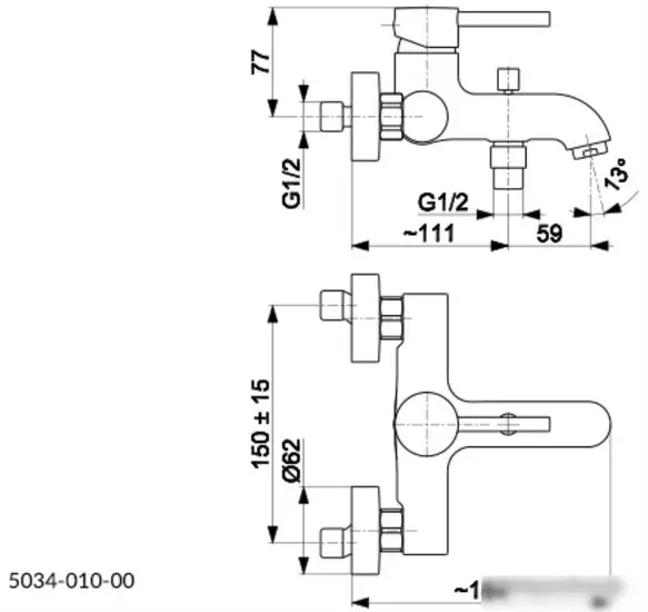Смеситель Armatura Moza 5034-010-31 - фото товара