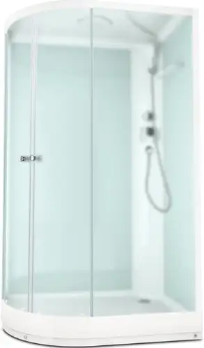 Душевая кабина Domani-Spa Delight 128 120x80 R (сатин-матированное стекло/белый) - изображение в каталоге