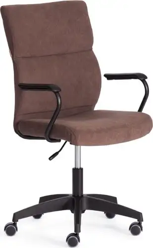 Офисное кресло TetChair Benefit флок (коричневый) – изображение в каталоге