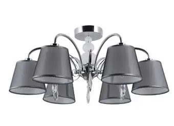 Люстра средней высоты Omnilux Recco OML-66707-06 – изображение в каталоге