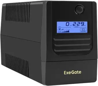 Источник бесперебойного питания ExeGate Smart LB-650.LCD.AVR.2SH.USB – изображение в каталоге