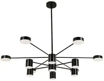 Подвесная люстра Kinklight Мекли 07649-13D.19 (черный) – изображение в каталоге