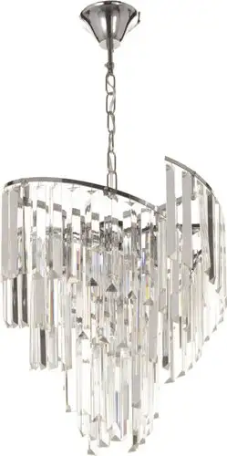 Подвесная люстра BayerLux Лувр 10777424 (хром) – изображение в каталоге