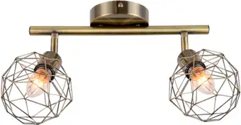 Припотолочная люстра Escada 1128/2P (brass) – изображение в каталоге