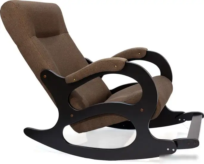 Кресло-качалка Бастион 2 с подножкой (рогожка, united 8) – фото товара