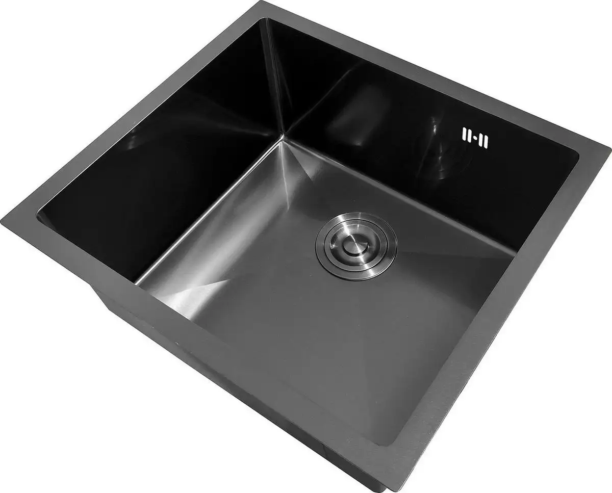 Кухонная мойка Asteria A5045NB (черный) - фото товара