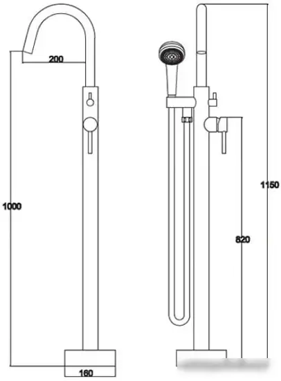 Смеситель Kaiser Merkur 26182 - фото товара