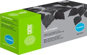 Картридж CACTUS CS-CE400A (аналог HP CE400A) – изображение в каталоге